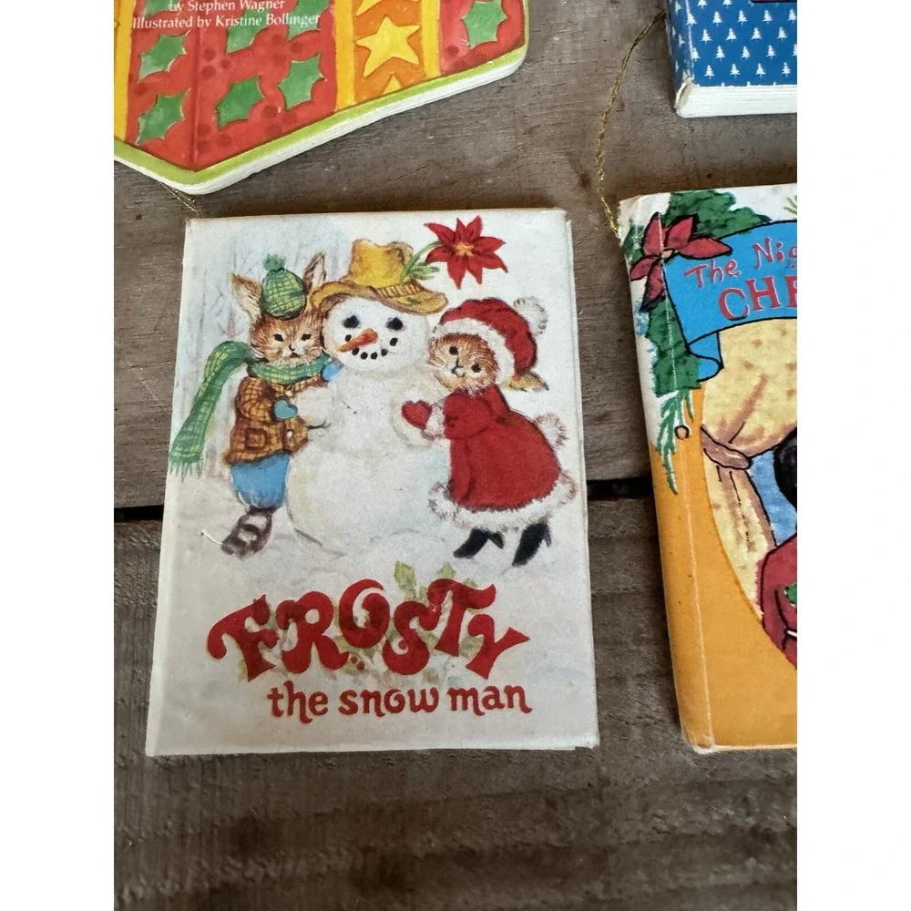 Vintage Children's Christmas‎ Books Christmas Tree Ornaments